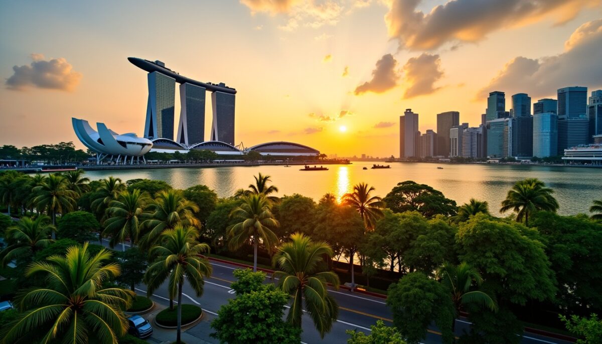 Singapour sur la carte du monde : localisation stratégique et faits essentiels Singapour sur la carte du monde : localisation stratégique et faits essentiels