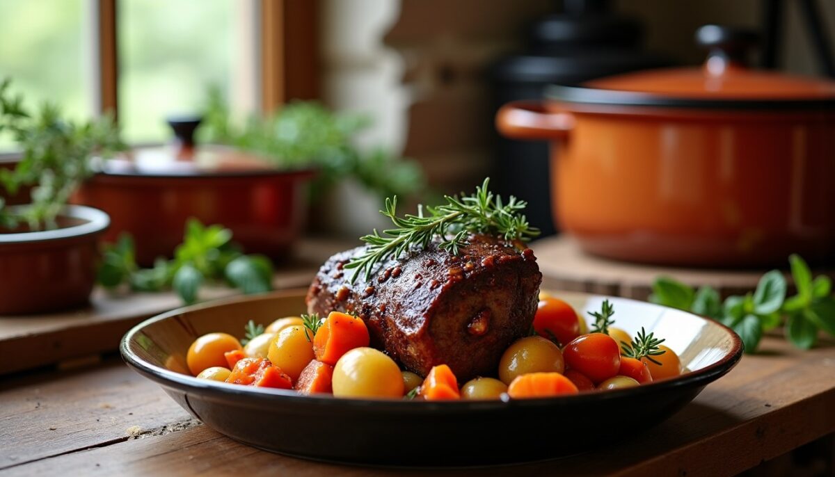Cuissot de chevreuil mijoté en cocotte : une recette simple et pleine de saveurs Cuissot de chevreuil mijoté en cocotte : une recette simple et pleine de saveurs
