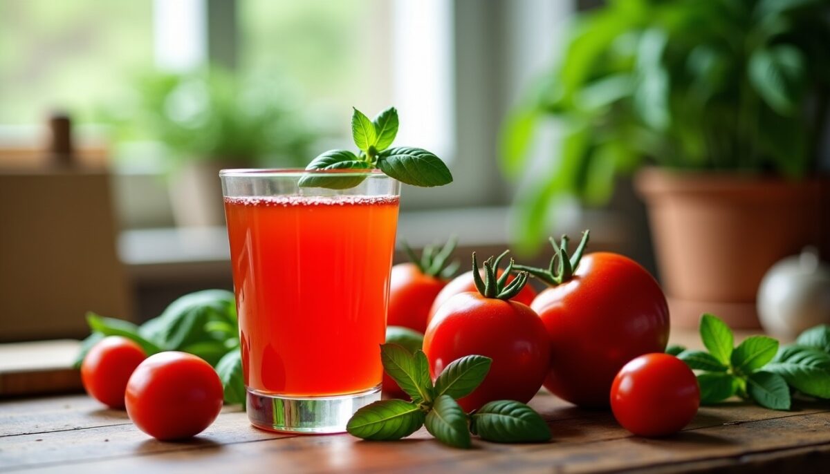 Les vertus insoupçonnées du jus de tomate : un allié santé riche en antioxydants pour votre bien-être Les vertus insoupçonnées du jus de tomate : un allié santé riche en antioxydants pour votre bien-être