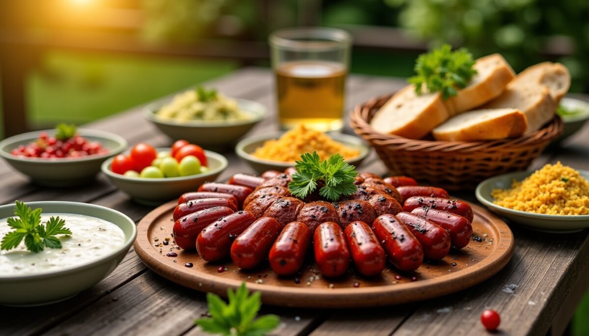 Merguez en fête : accompagnements faciles et délicieux pour un repas parfait Merguez en fête : accompagnements faciles et délicieux pour un repas parfait