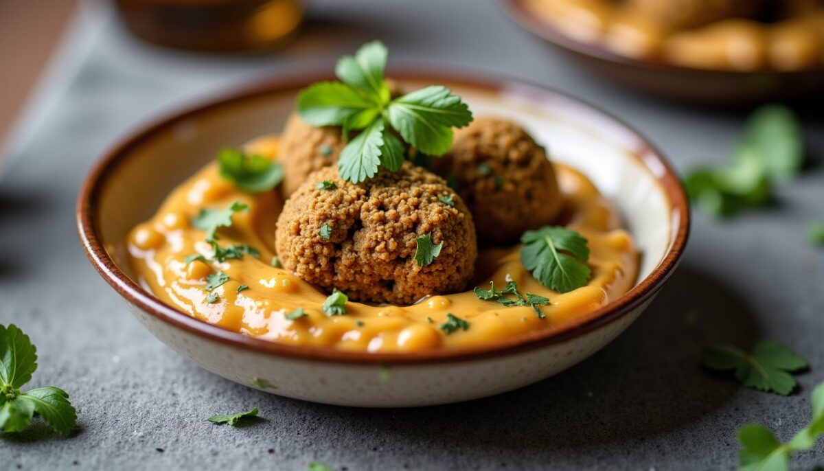 Recette facile de sauce falafel maison : un mélange onctueux au yaourt et tahini Recette facile de sauce falafel maison : un mélange onctueux au yaourt et tahini