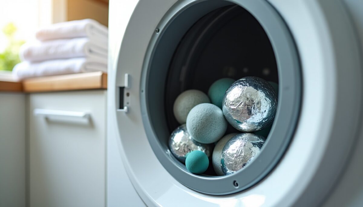 Astuce efficace : Alternatives ingénieuses à la balle de tennis pour votre sèche-linge Astuce efficace : Alternatives ingénieuses à la balle de tennis pour votre sèche-linge