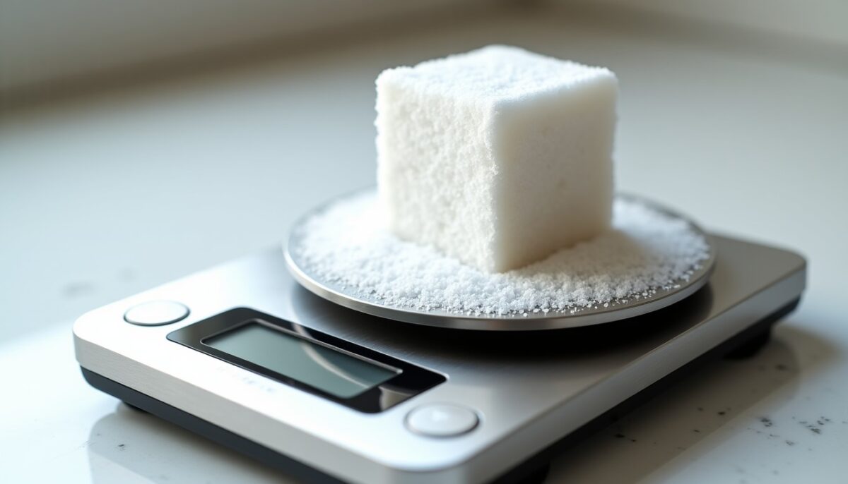 Carreau de sucre : poids standard en grammes et conversions précises