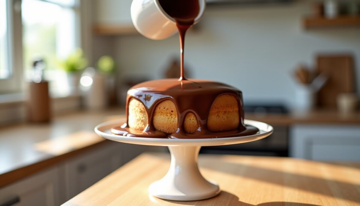 Recette simple et brillante pour un glaçage au chocolat au lait irrésistible